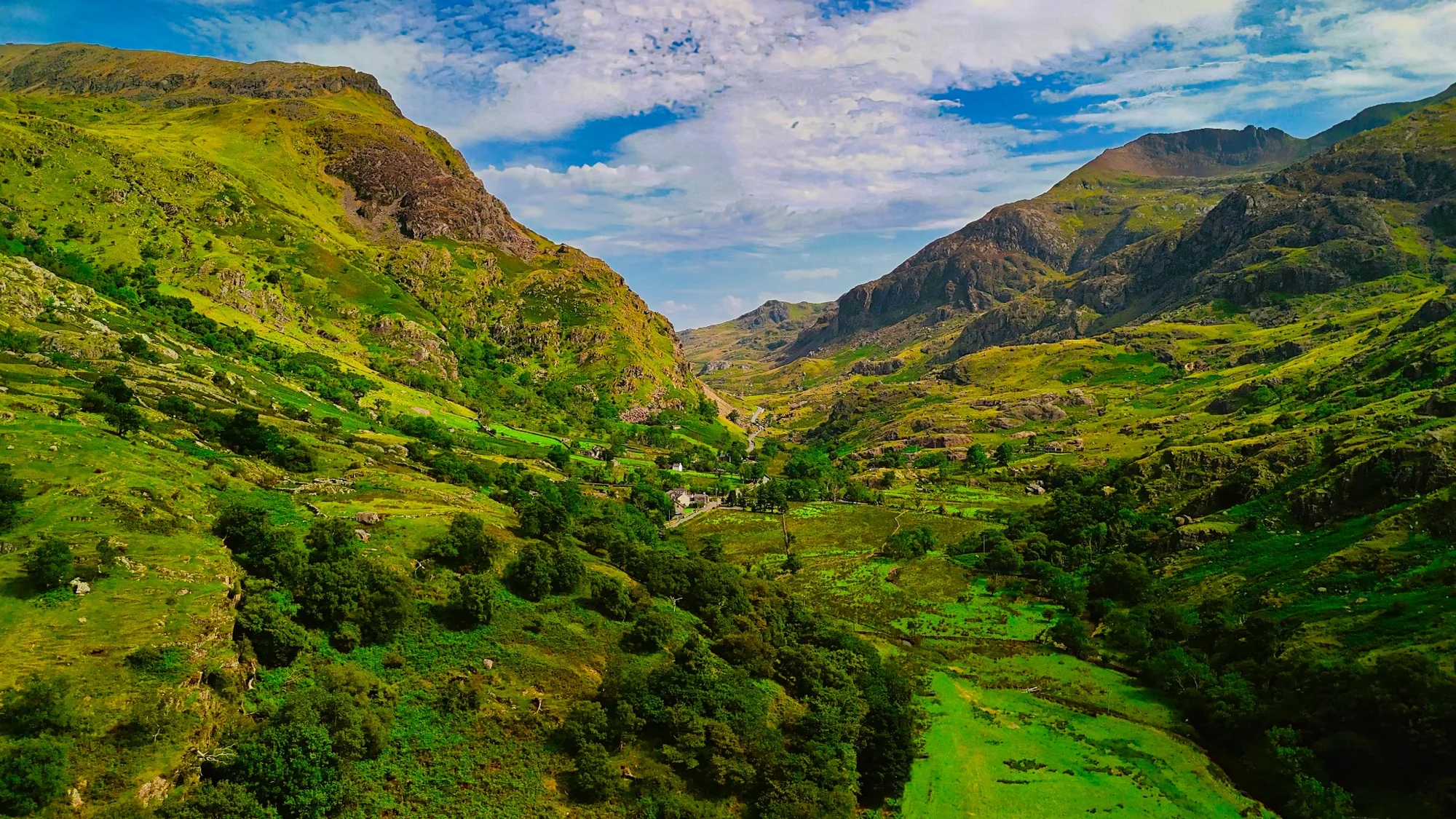 Nant Peris, Eryri, North Wales