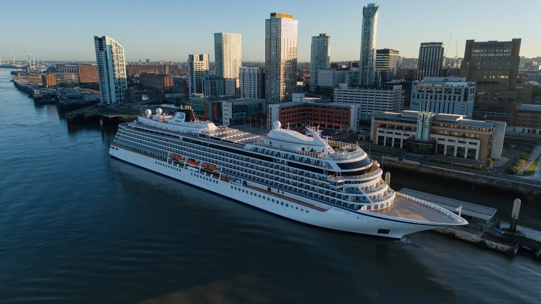 Viking Vela, Liverpool Cruise Terminal
